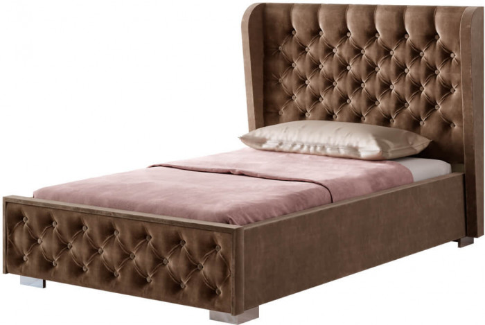 Кровать "Франческа" КР-06 1,2м под подъемный механизм шоколад