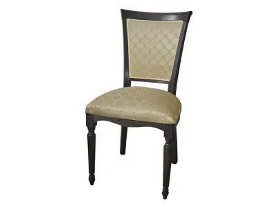 Стул С-14 черный/андрис бежевый