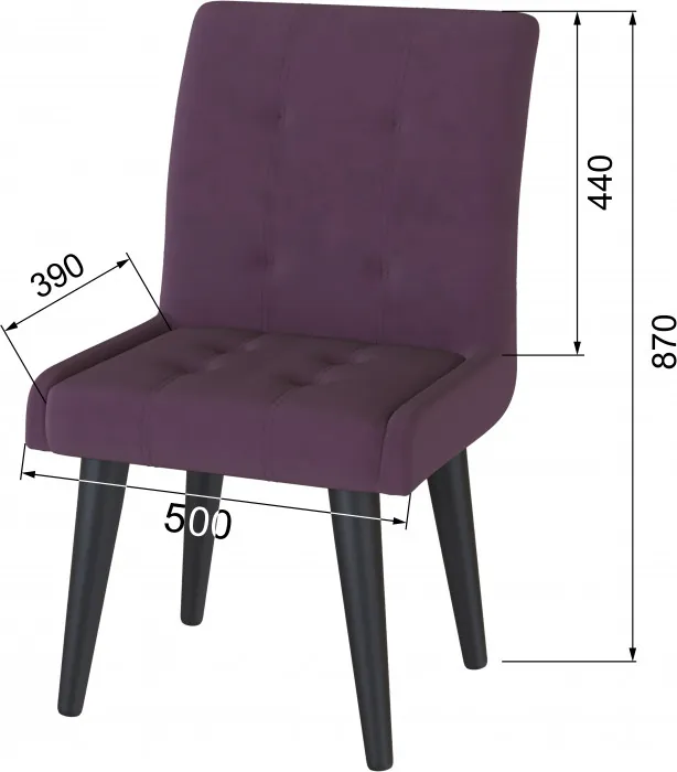 Стул Гира винный