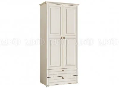 Престиж 1 ПВХ Шкаф платяной сандал светлый