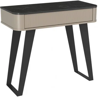 Фиделия стол туалетный 76.12 серый камень / мрамор черный