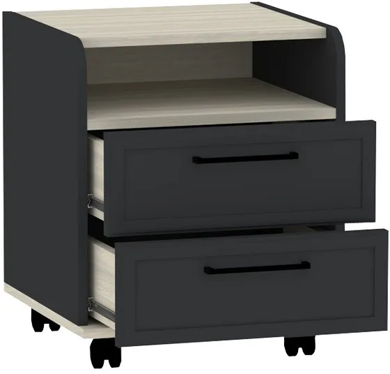 Детская Аурелио. Комплект 2, Антрацит, Блеквуд сатиновый