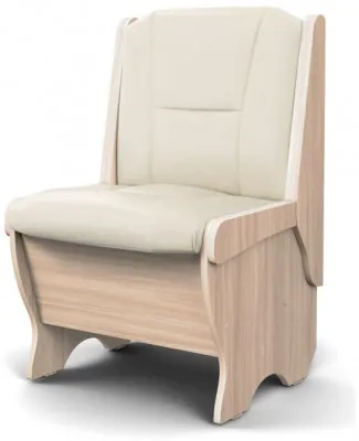 Скамья Лотос 550 ясень светлый/крем