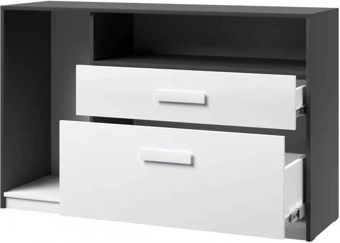 Подростковая Кэнди, композиция 1, графит/белый