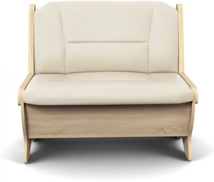 Скамья Лотос 950 дуб сонома/крем