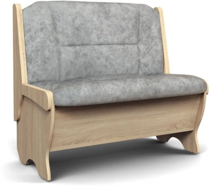 Скамья Лотос 950 дуб сонома/графит