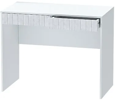 Столик туалетный "Иннэс-7", Белый/Бетон снежный