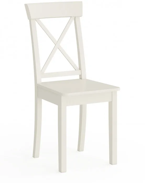 Стул Мебель--24 разборный Гольф-14, цвет слоновая кость, деревянное сиденье цвет слоновая кость, ШхГхВ 41х42х95 см., от пола до верха сиденья 47 см.