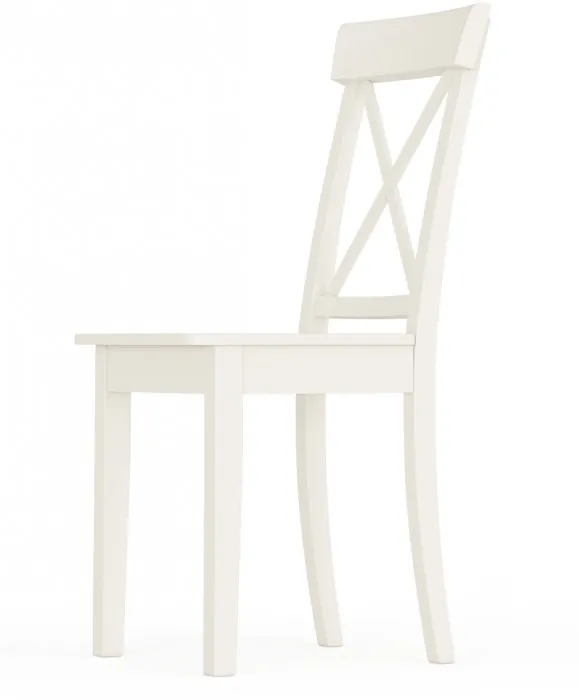 Стул Мебель--24 разборный Гольф-14, цвет слоновая кость, деревянное сиденье цвет слоновая кость, ШхГхВ 41х42х95 см., от пола до верха сиденья 47 см.