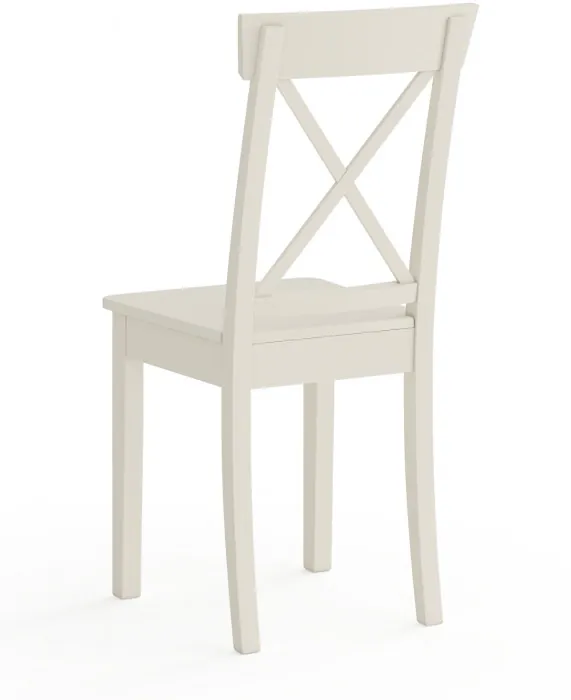 Стул Мебель--24 разборный Гольф-14, цвет слоновая кость, деревянное сиденье цвет слоновая кость, ШхГхВ 41х42х95 см., от пола до верха сиденья 47 см.