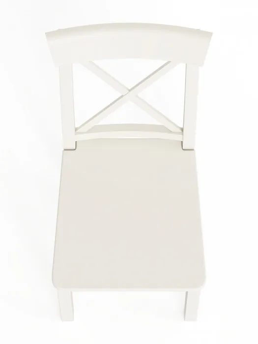 Стул Мебель--24 разборный Гольф-14, цвет слоновая кость, деревянное сиденье цвет слоновая кость, ШхГхВ 41х42х95 см., от пола до верха сиденья 47 см.