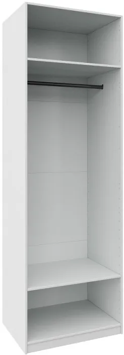 Гардеробная Квадро комплект (1000) 1, Белый