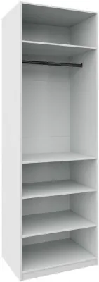 Гардеробная Квадро комплект (1000) 2, Белый