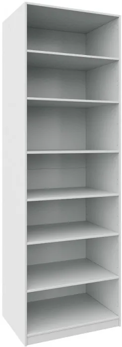 Гардеробная Квадро комплект (750) 3, Белый