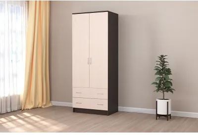 Кэт-7 Шкаф 2 створчатый (Венге / Белфорт)