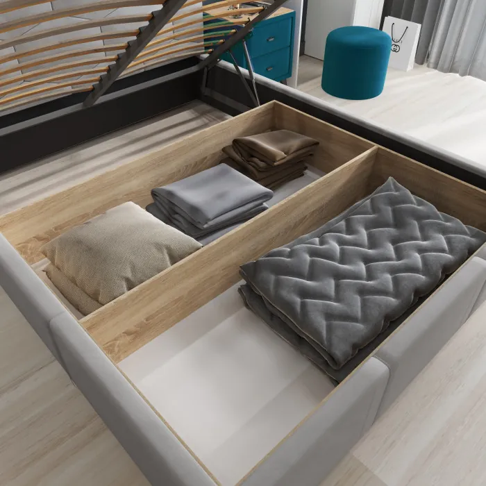 Манука Кровать интерьерная 900 коричневый, ПМ