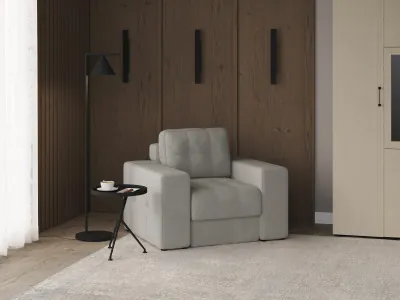 Кресло Верден, Светло-серый