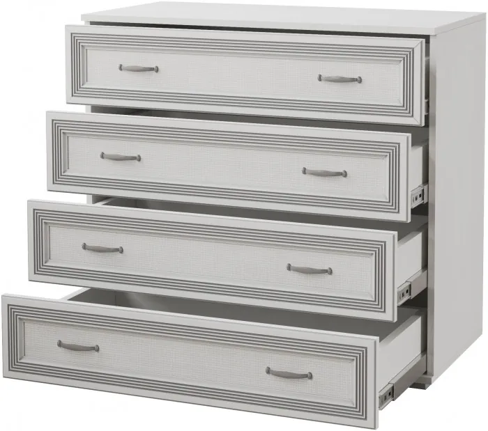 Модульная спальня Ливорно, набор 4, Ясень анкор светлый