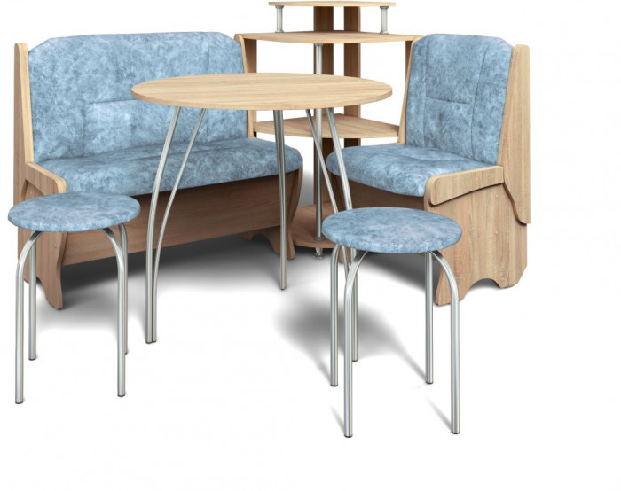 Кухонный набор Лотос дуб сонома/лагуна