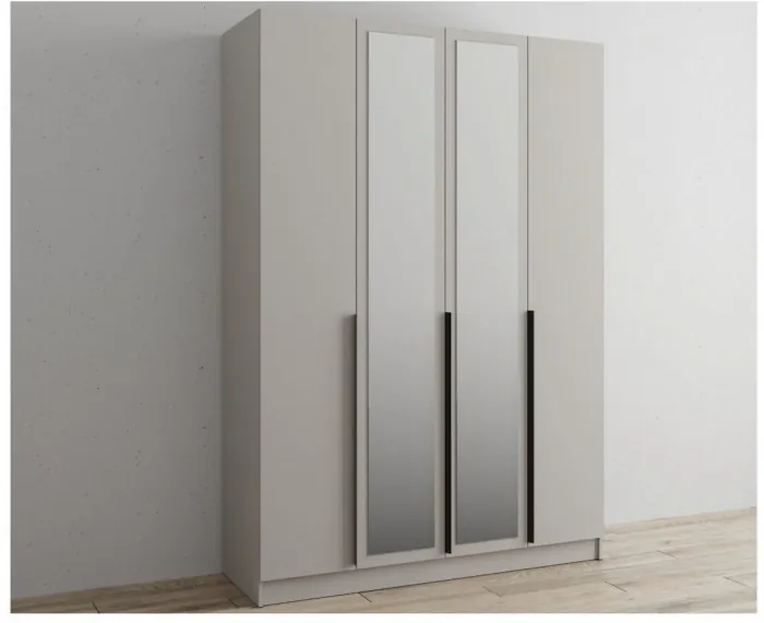 Шкаф Мадрид 1600 с зеркалом кашемир