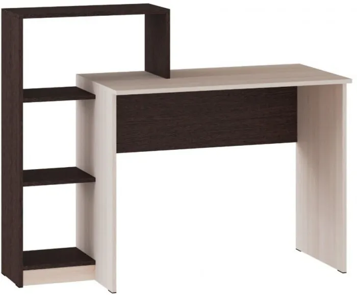 Компьютерный стол Квартет-2 венге/дуб молочный
