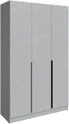 Шкаф Мадрид (1,4) без зеркала, Камень серый