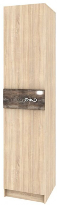 Мадлен Пенал дуб сонома/МДФ дуб шале мореный