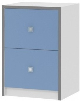 Дельта-Сильвер 24.03 Тумба с 2 ящиками