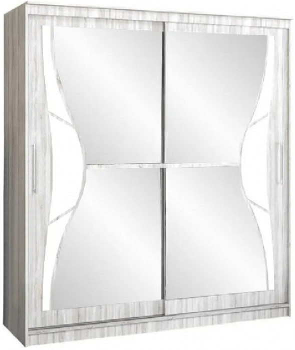 Шкаф-купе Элегант 1 1500 (Сандал светлый)