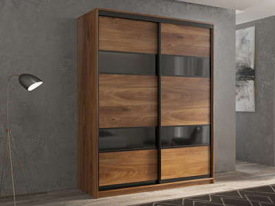 Шкаф-купе Кааппи 7 Кастелло Бренди 160х45х230 см