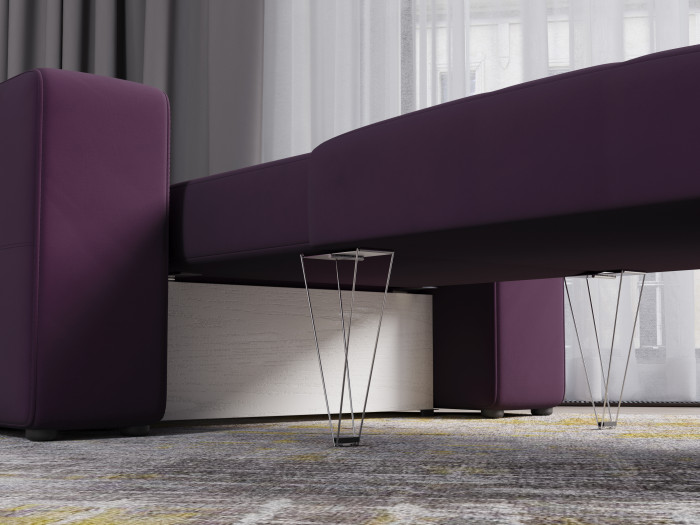 Кресло-кровать Верден, Винный