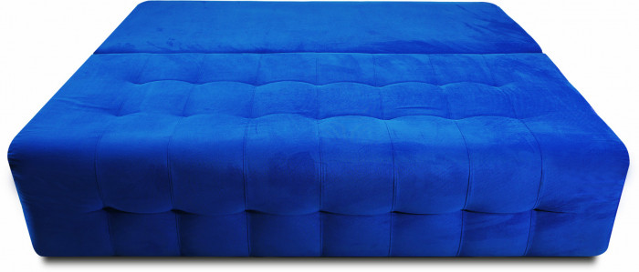 Диван-еврокнижка Босс МИНИ 150, велюр синий