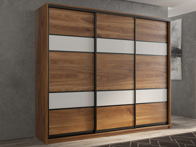 Шкаф-купе Кааппи 8 Кастелло Бренди 180х45х230 см