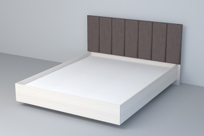 Кровать 1,6 арт.031-М1 (Полосы) - Бодега/Омега 24 (ЛН)