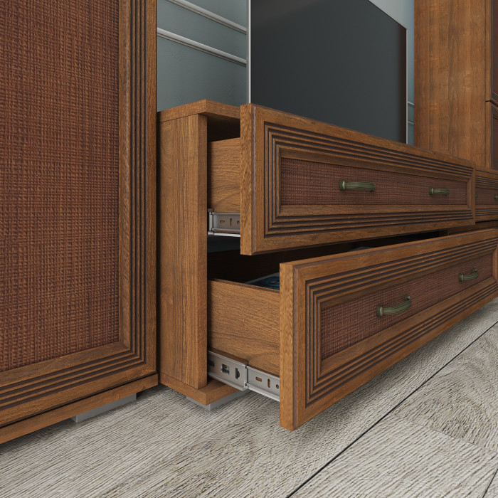 Ливорно Тумба для ТВ-техники ЛТ-2 орех донской