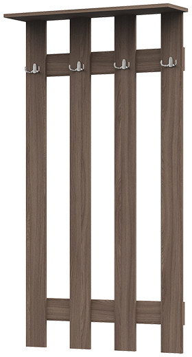 ВШ-201 Машенька ЛДСП вешалка (800*1420*150) шимо темный/шимо светлый