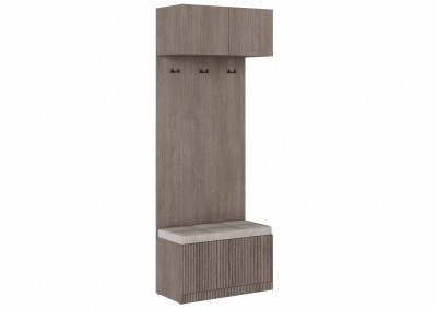 КАНТРИ Шкаф ШК-004 (Шкаф с вешалкой и сидушкой)