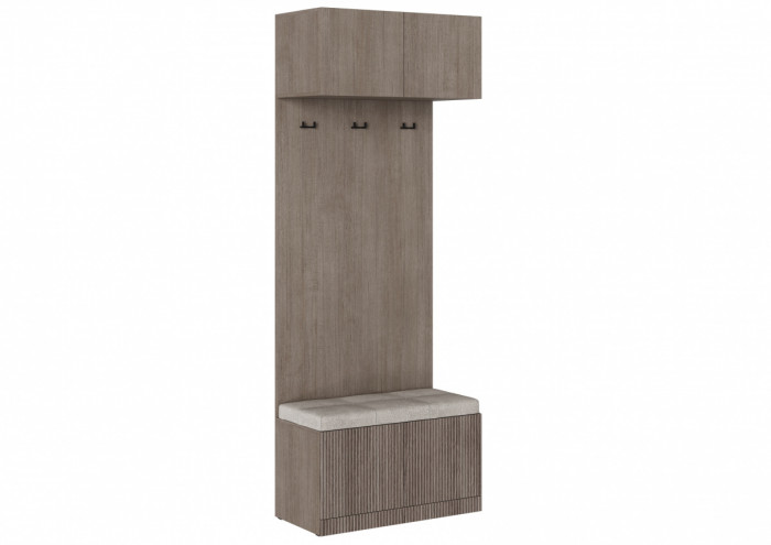 КАНТРИ Шкаф ШК-004 (Шкаф с вешалкой и сидушкой)