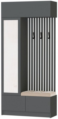 Руэлла Центральная секция графит серый