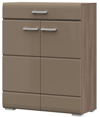 Прихожая Вегас Комод  800х985х350 шимо темный/кофе с молоком