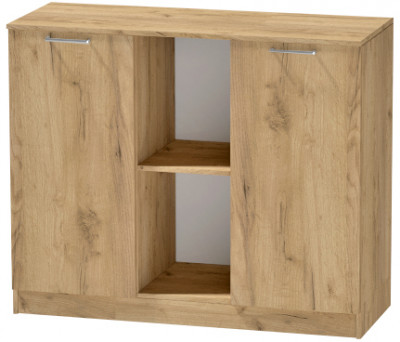 Комод №4 "Иннэс-7", Дуб крафт золотой