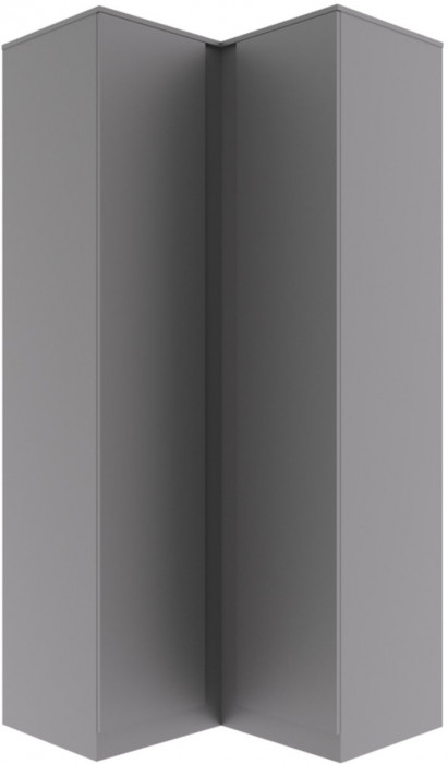 МС Мори Шкаф угловой МШУ 960.1, МП Графит