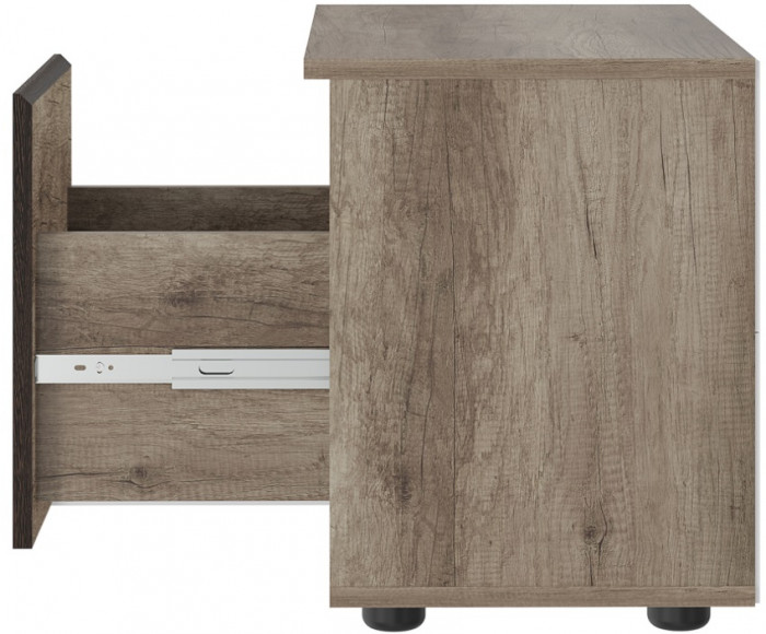 Тумба прикроватная ТБ-14 Энигма дуб каньон/венге