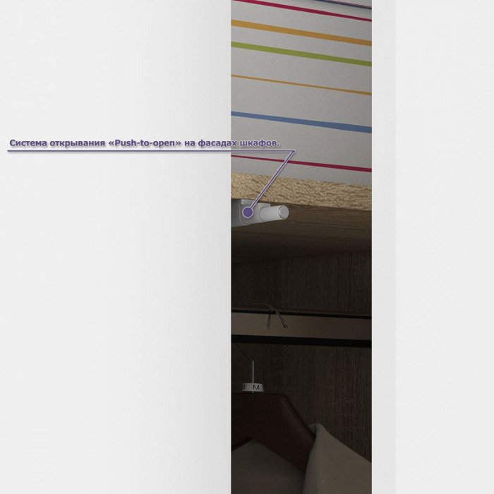 Мори Стол компьютерный МС-1 левый + Шкаф МШ800.1, цвет дуб сонома/белый, ШхГхВ 170,4х50,4х209,6 см., выдвижной ящик слева, НЕ универсальная сборка