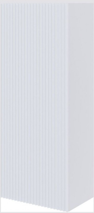 Сириния Шкаф навесной белый/белый снег