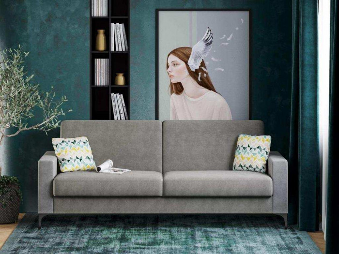 Диван-кровать Алекс 3Т модель 047 Геометрия 69/Вивальди 7