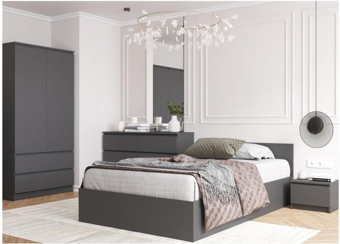 Модульная детская Мори, композиция 2, графит