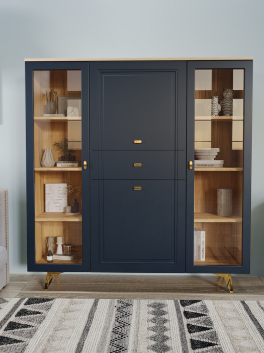 Гостиная "Вега Сапфир" (комплект 9)