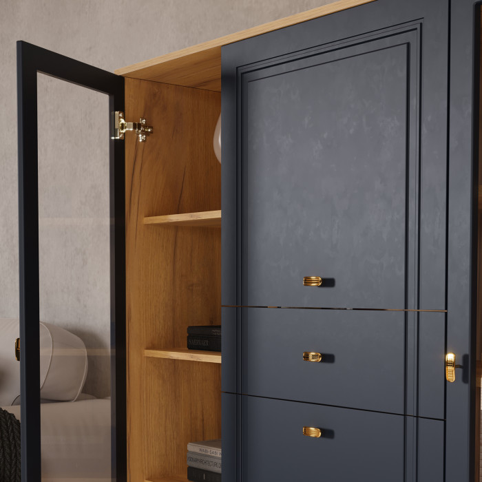 Гостиная "Вега Сапфир" (комплект 9)