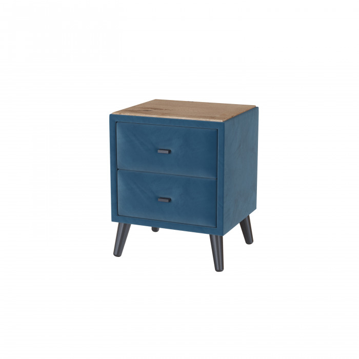 Тумба прикроватная интерьерная Пай атлантида/мдф дуб канадский